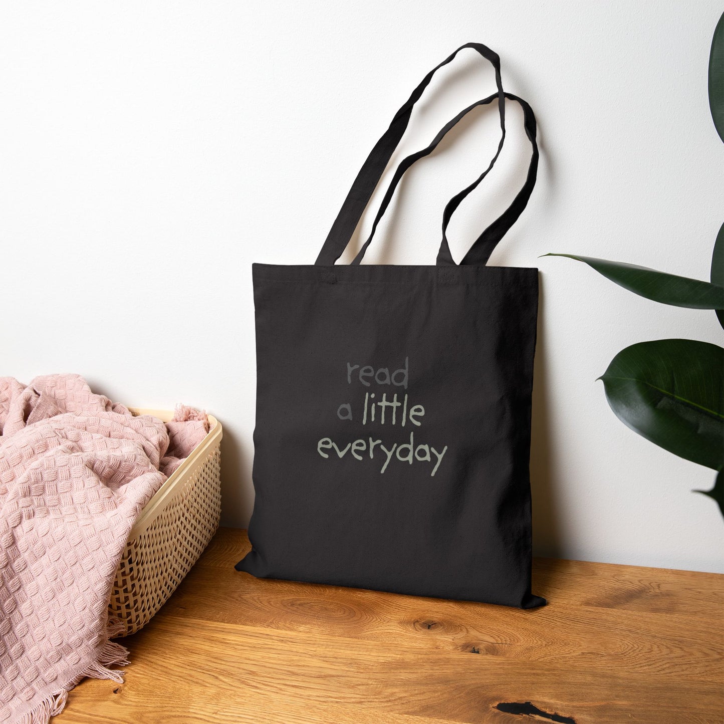 Read a Little Everyday Cotton Tote Bag