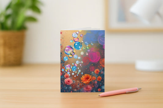 Bubble Art Notebook