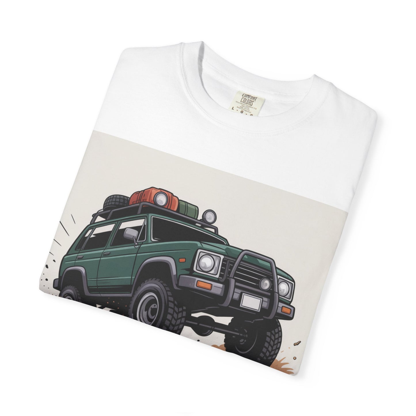 Rugged Unisex Garment-Dyed T-shirt