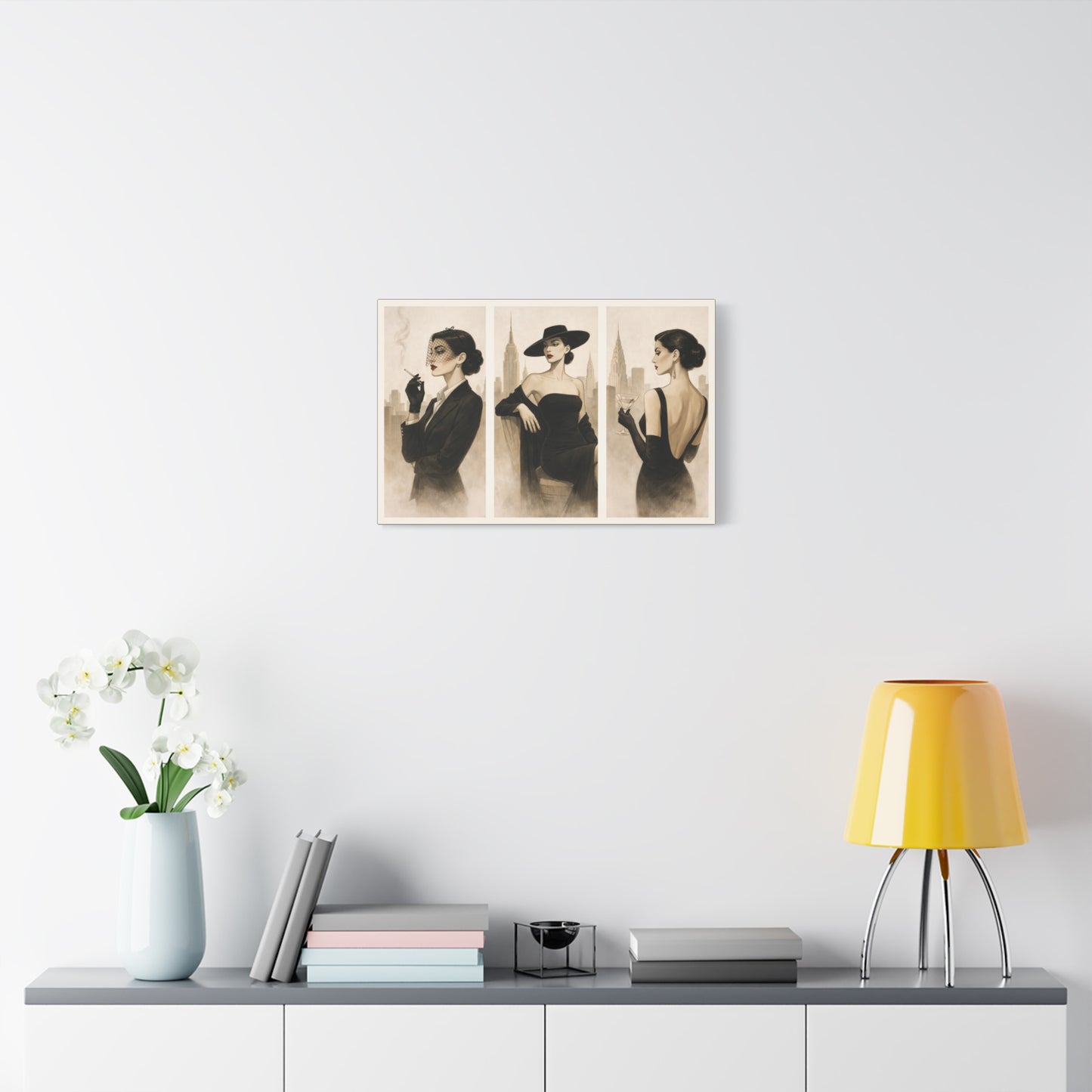 The Iconic Women Empowered  Art Canvas by Si - Home Work Gallery Decor