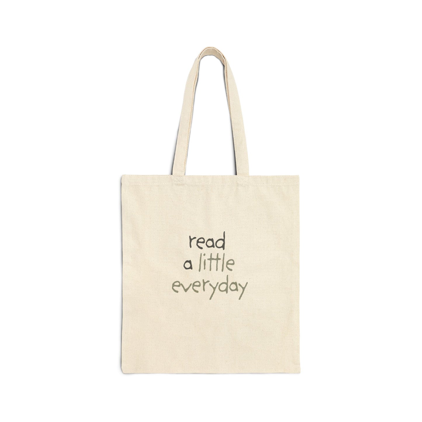 Read a Little Everyday Cotton Tote Bag