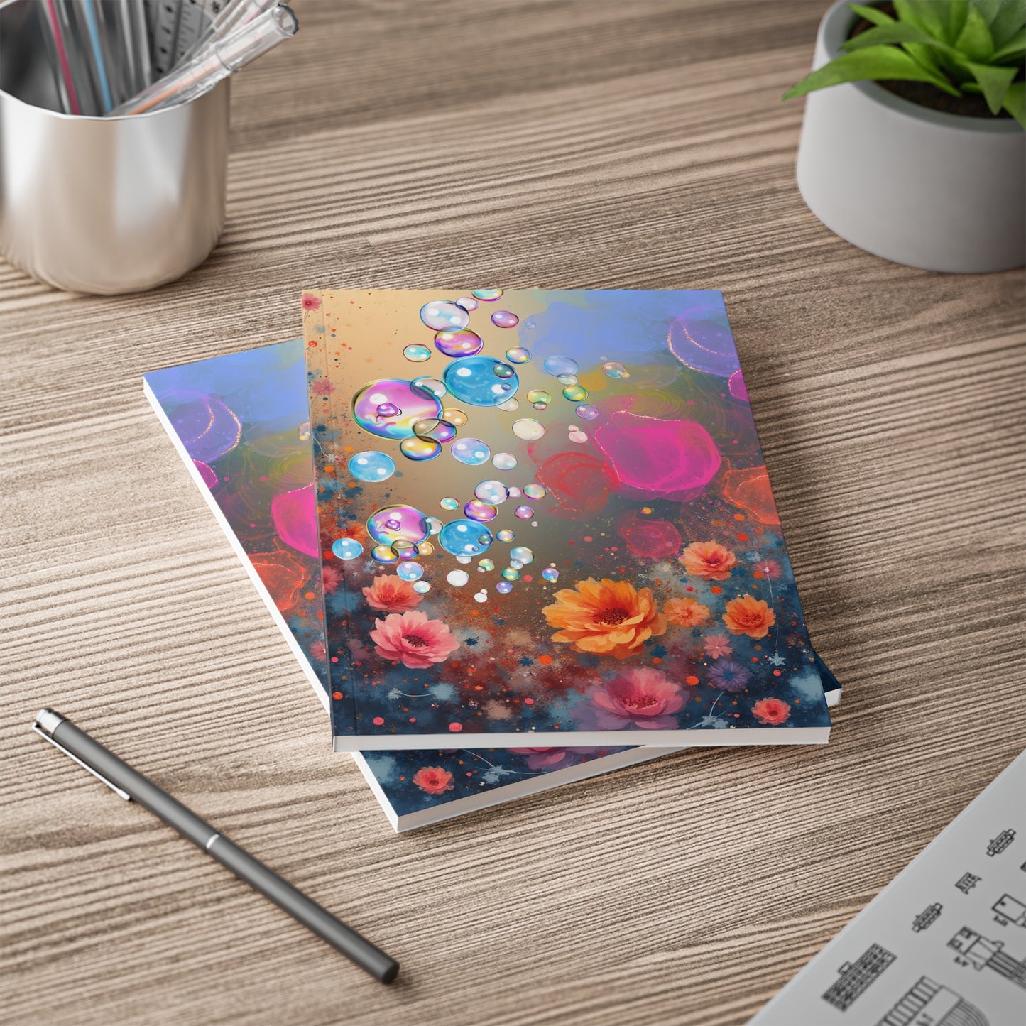 Bubble Art Notebook