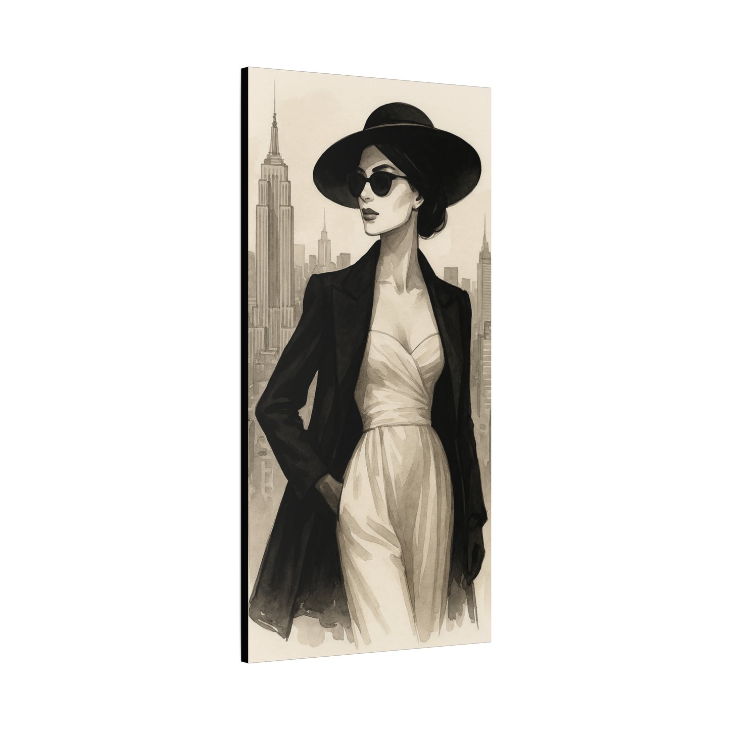 Empowerment Independent Woman Art Canvas Home Decor