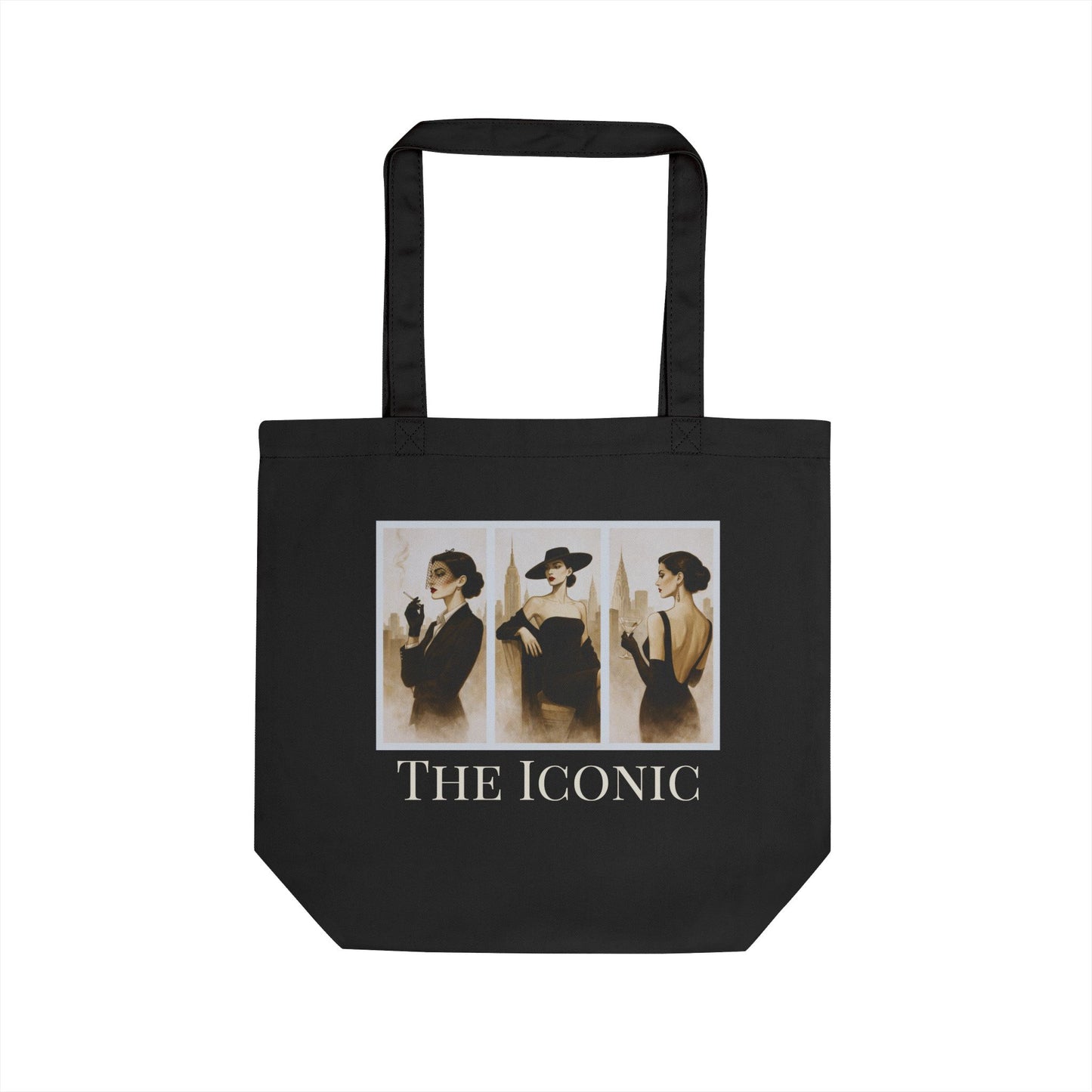 The Iconic Women Tote Bag Black