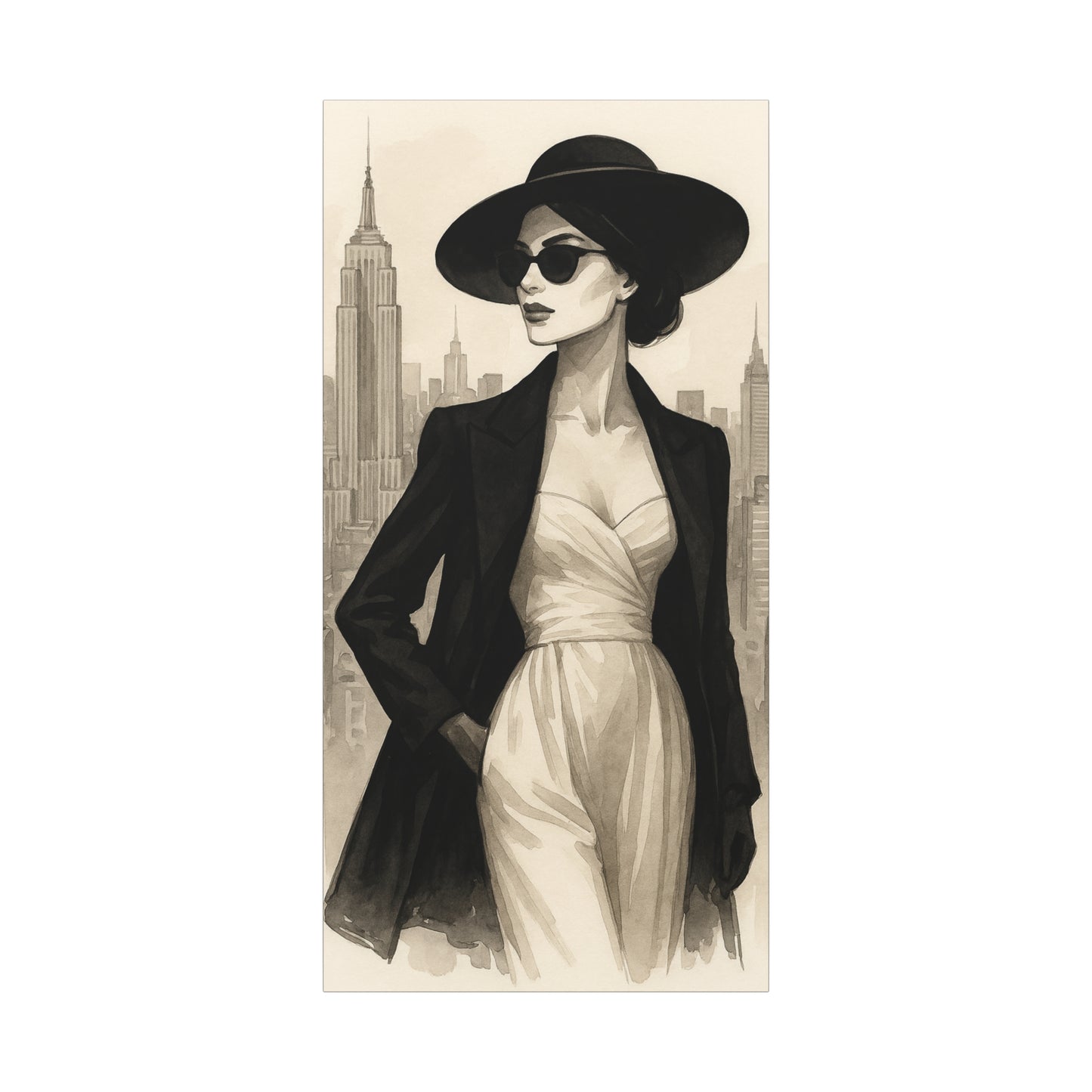 Empowerment Independent Woman Art Canvas Home Decor