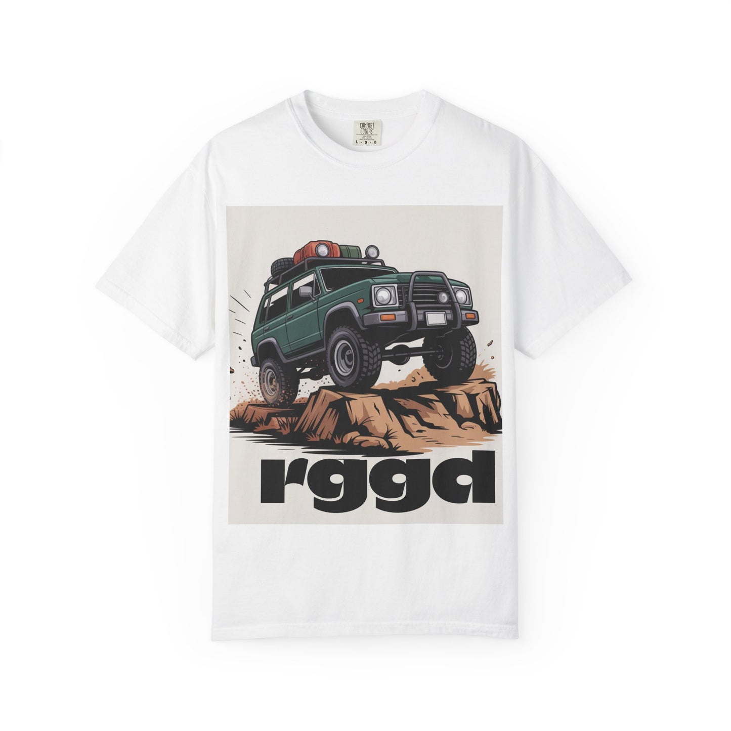 Rugged Unisex Garment-Dyed T-shirt