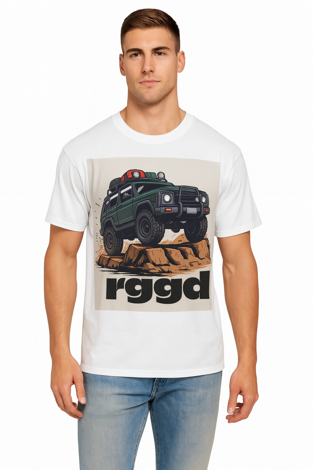 Rugged Unisex Garment-Dyed T-shirt