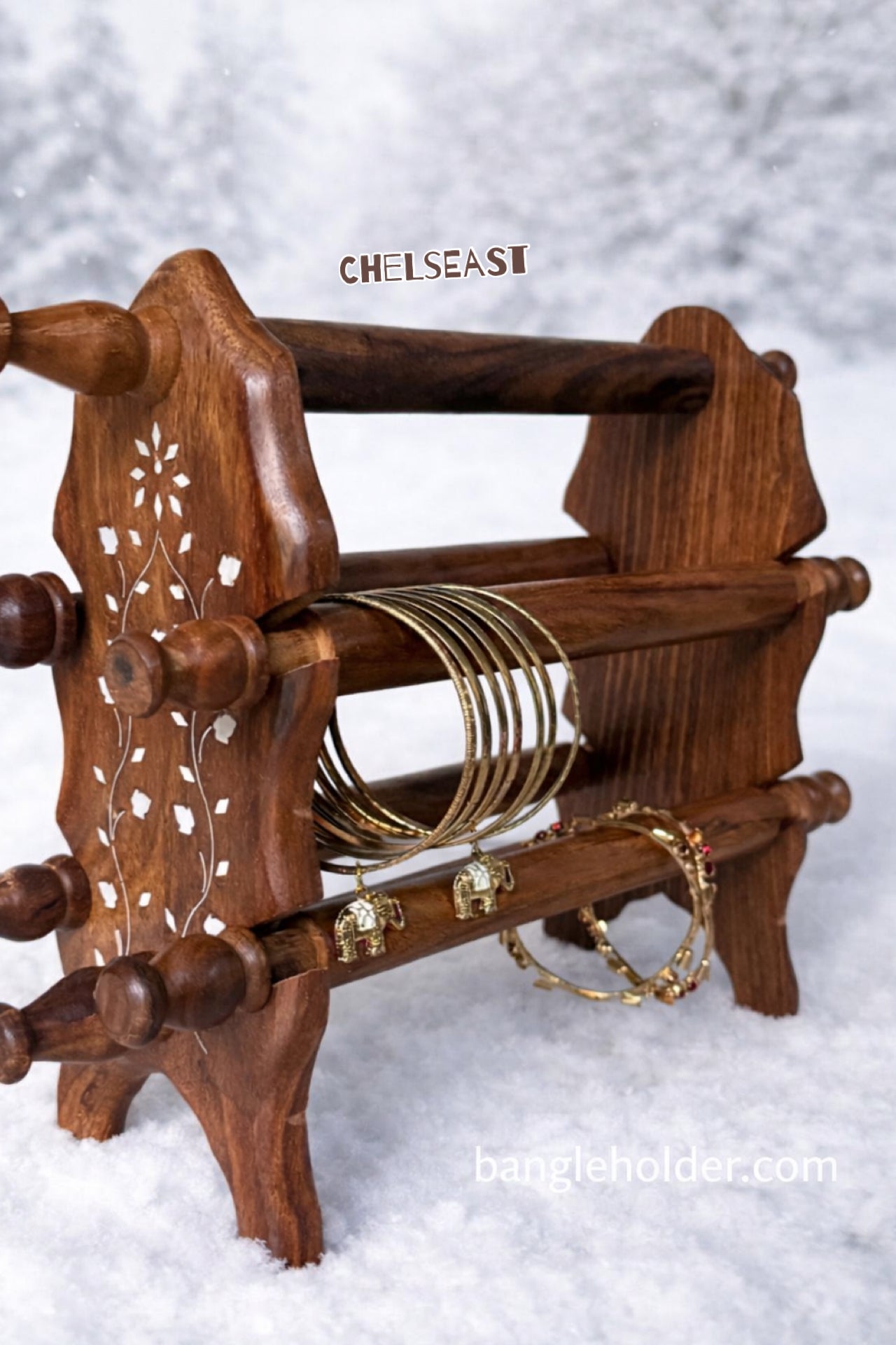 Pretty Blossom Bangle Stand - Quality Authentic